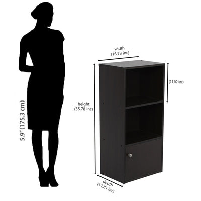 Nilkamal Boston Book Case (New Wenge)