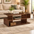 Nilkamal Brace Center Table (Classic Walnut)