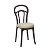 Nilkamal CHR4040 Armless Chair with Leatherette Cushion