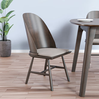 Nilkamal Bentley Dining Chair (Brown)