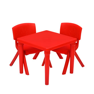 Nilkamal Genius Ludo Table + 2 Chairs Kid's Study Set