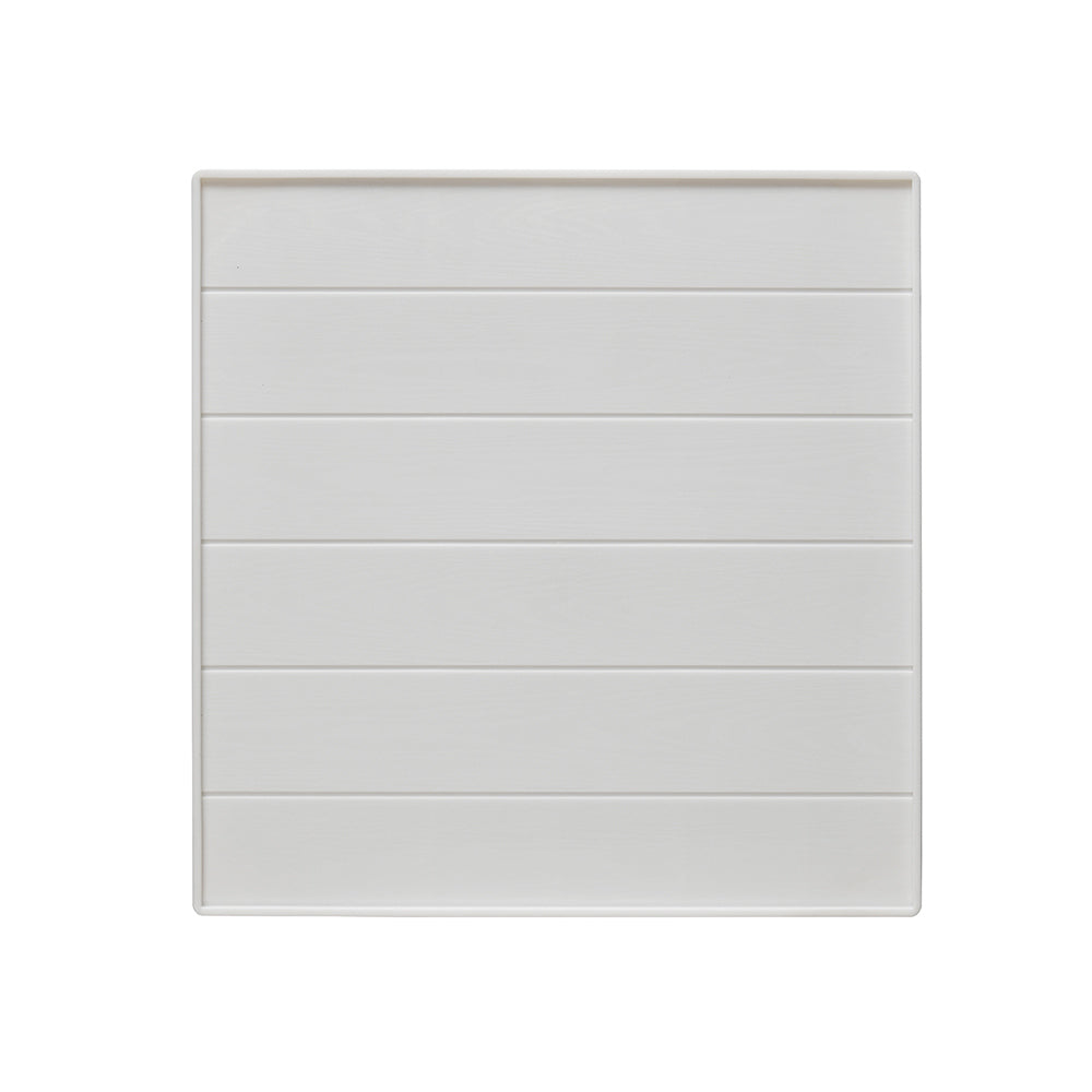 Nilkamal Breeze Center Table with Glass (Milky White)