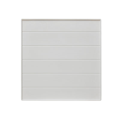 Nilkamal Breeze Center Table with Glass (Milky White)