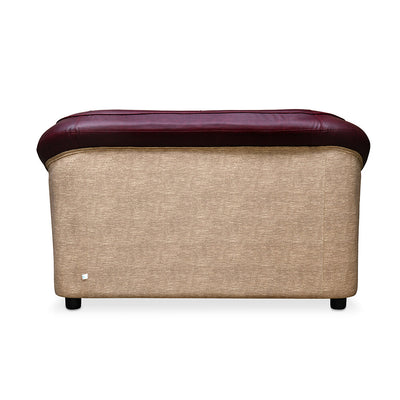 Nilkamal Bright 2 Seater Sofa (Maroon/Beige)