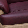 Nilkamal Bright 2 Seater Sofa (Maroon/Beige)