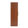 Nilkamal Calipso 2 Door Wardrobe With Mirror (Classic Plank Walnut)