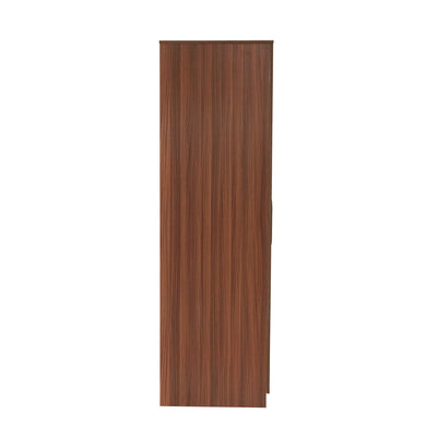 Nilkamal Calipso 3 Door Wardrobe With Mirror (Classic Plank Walnut)
