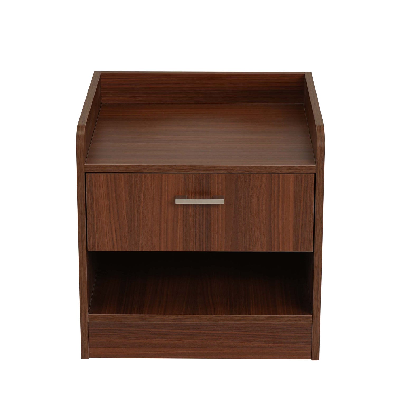 Nilkamal Calipso Night Stand (Classic Plank Walnut)
