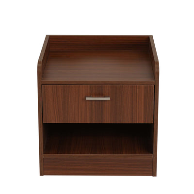 Nilkamal Calipso Night Stand (Classic Plank Walnut)