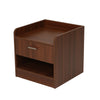 Nilkamal Calipso Night Stand (Classic Plank Walnut)