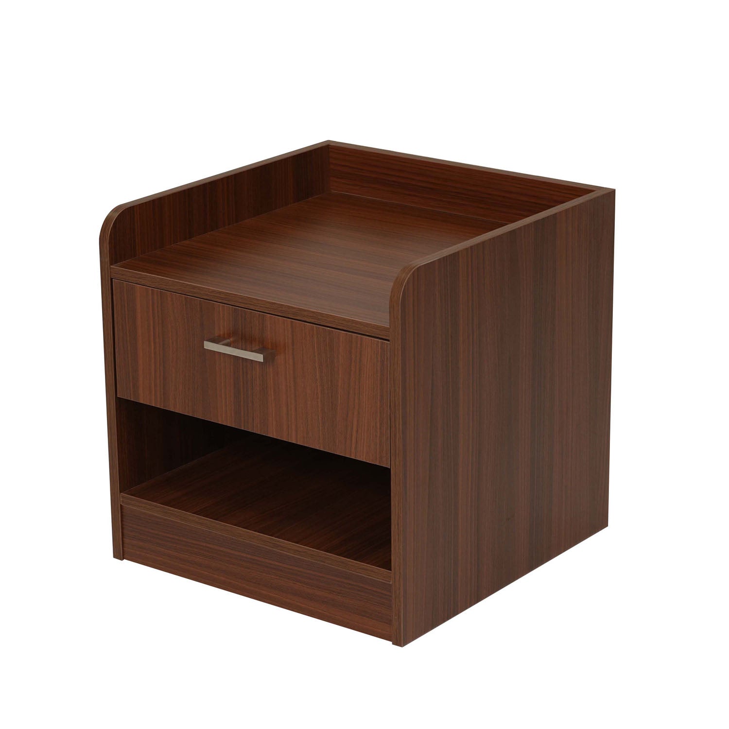 Nilkamal Calipso Night Stand (Classic Plank Walnut)