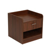 Nilkamal Calipso Night Stand (Classic Plank Walnut)