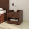 Nilkamal Calipso Night Stand (Classic Plank Walnut)