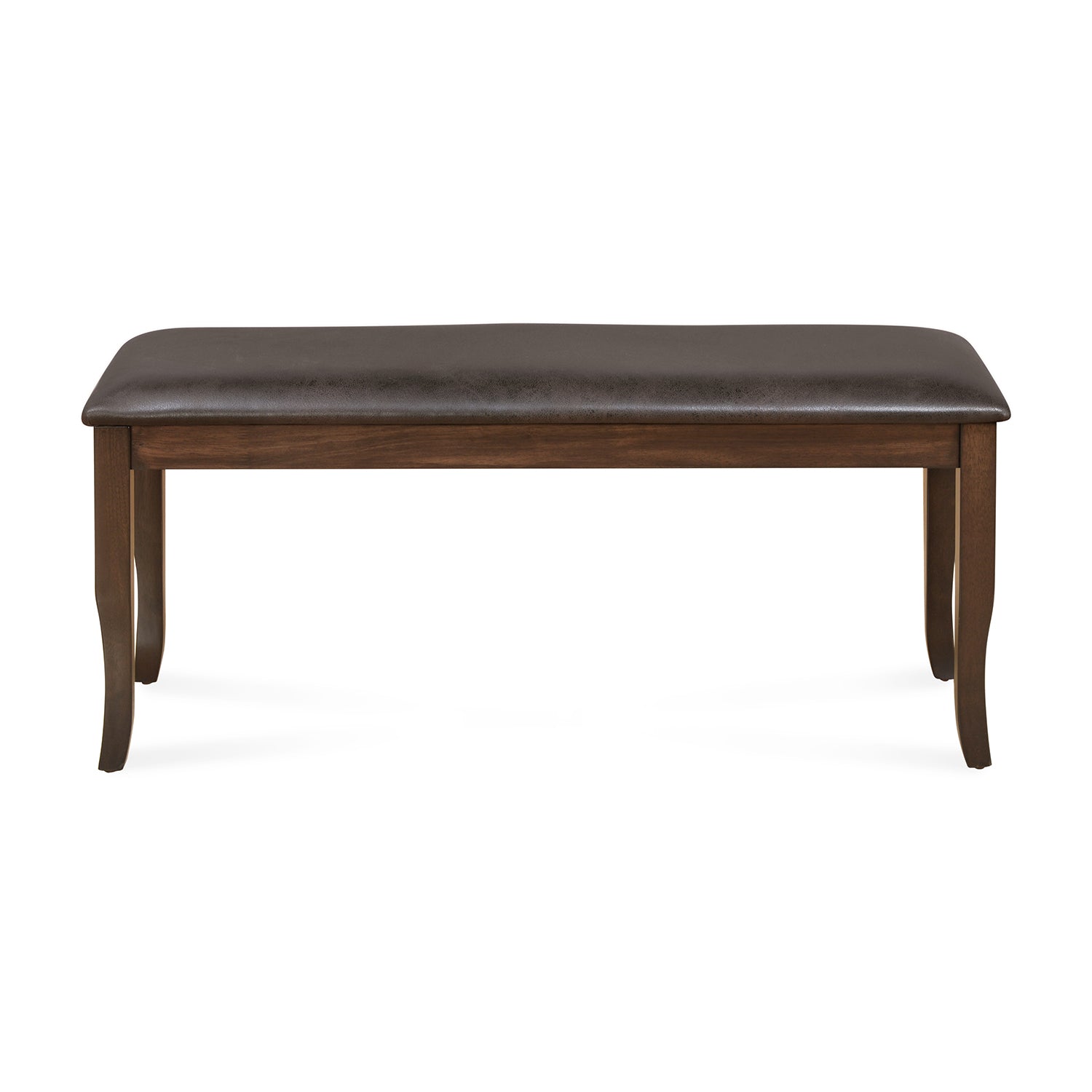 Nilkamal Camilla Multi Use Long Sitting Bench for Living Room | Dining Room (Dark Walnut)