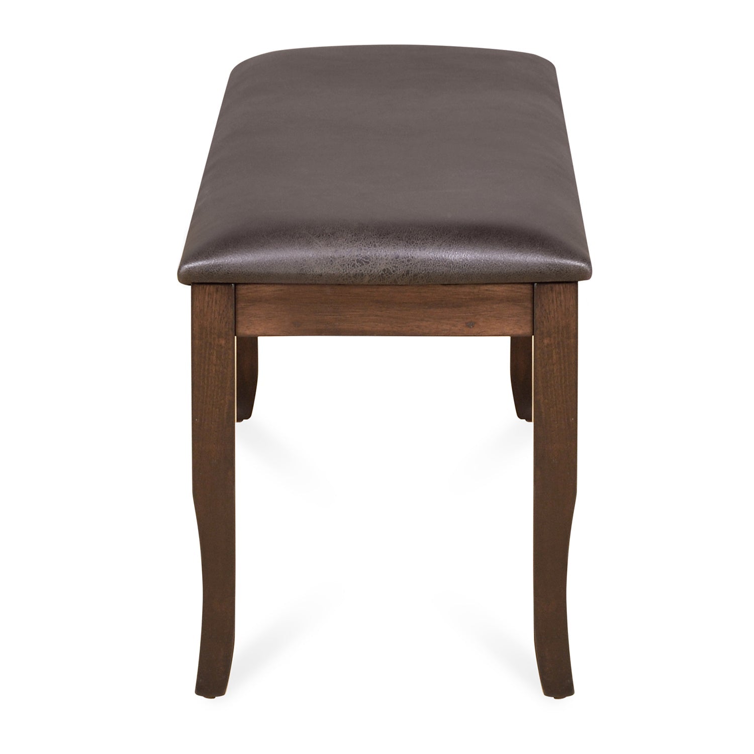 Nilkamal Camilla Multi Use Long Sitting Bench for Living Room | Dining Room (Dark Walnut)