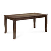 Nilkamal Camilla 1+4+Bench Dining Set (Dark Walnut)