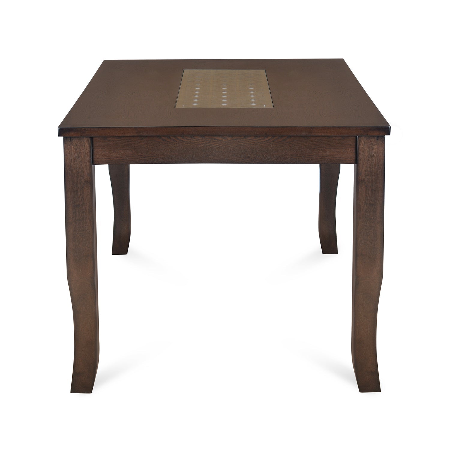 Nilkamal Camilla 6 Seater Dining Table (Dark Walnut)