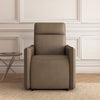 Nilkamal Carlton 1 Seater Manual Recliner (Light Brown) - Front View