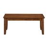 Nilkamal Carter Multi Use Medium Sitting Bench for Living Room | Dining Room (Antique Oak)