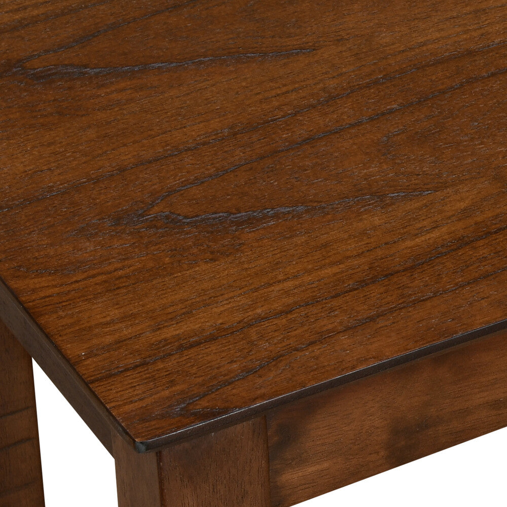 Nilkamal Carter Multi Use Medium Sitting Bench for Living Room | Dining Room (Antique Oak)