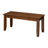 Nilkamal Carter Multi Use Medium Sitting Bench for Living Room | Dining Room (Antique Oak)