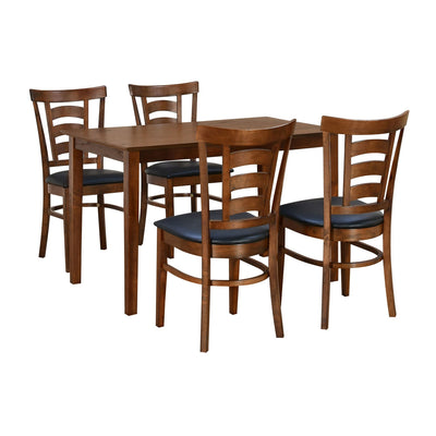 Nilkamal Carter 4 Seater Dining Set (Antique Oak)