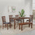 Nilkamal Carter 1+4+Bench Dining Set (Antique Oak)