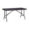 Nilkamal Celebrationz 5 Feet Rectangular Dining Table – Slide Side View
