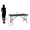 Nilkamal Celebrationz 5 Feet Rectangular Dining Table – Size In Centimeter