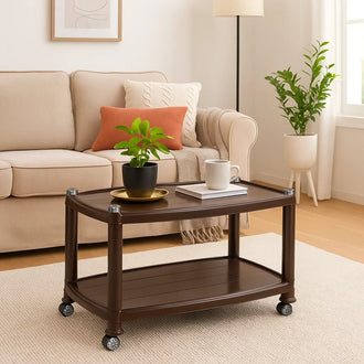 Nilkamal Centro Table 05 (Weather Brown)