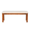 Nilkamal Cera Multi Use Long Sitting Bench for Living Room | Dining Room (Honey Brown)