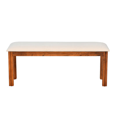 Nilkamal Cera Multi Use Long Sitting Bench for Living Room | Dining Room (Honey Brown)