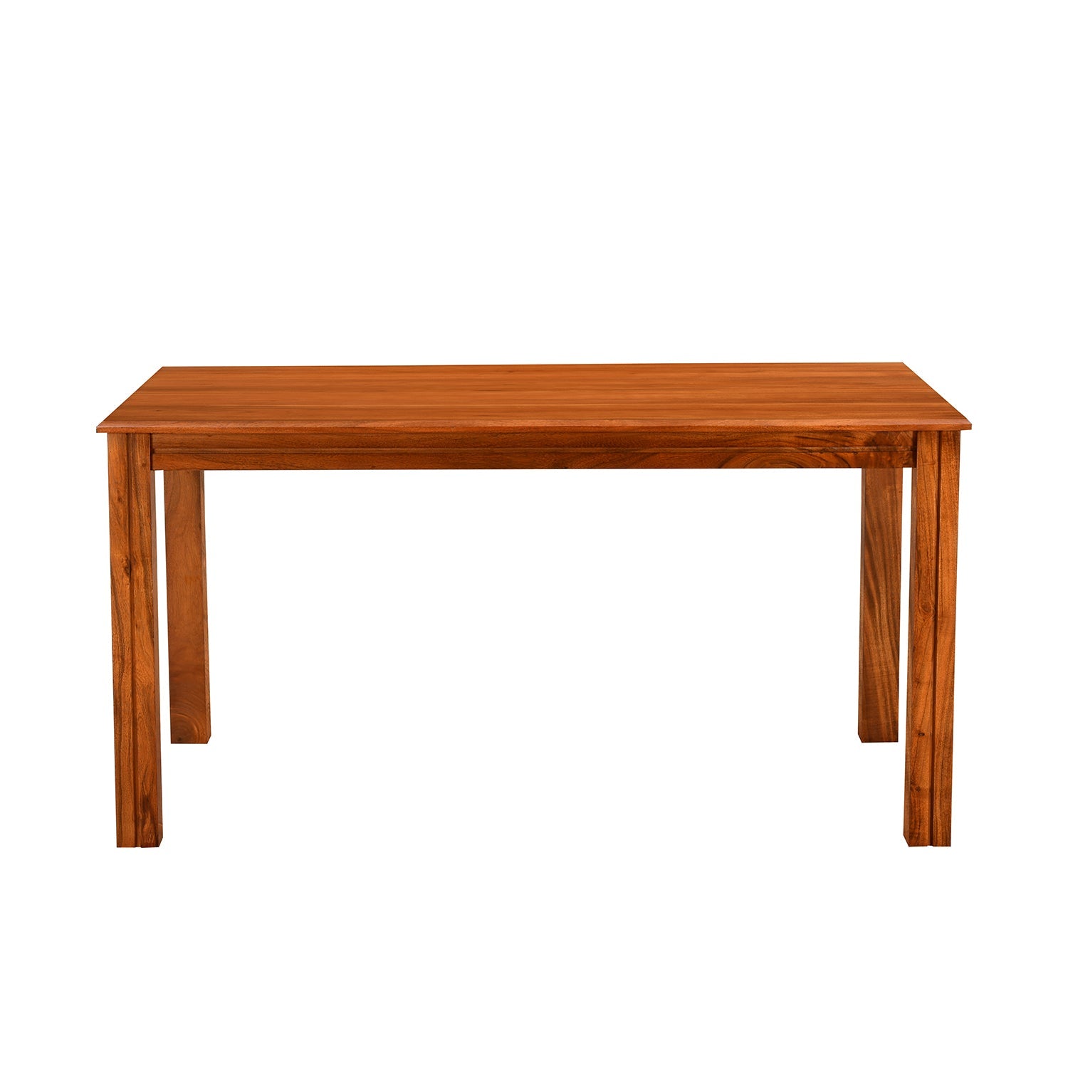 Nilkamal Cera 6 Seater Solid Wood Dining Table (Honey Brown)