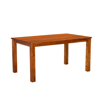 Nilkamal Cera 6 Seater Solid Wood Dining Table (Honey Brown)