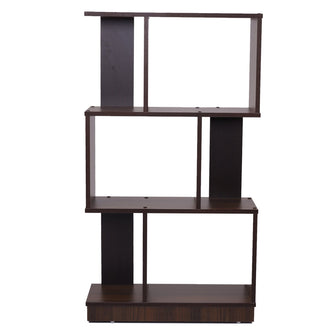 Nilkamal Checkers 3 Tier Book Shelf (Walnut)