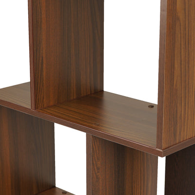 Nilkamal Checkers 4 Tier Book Shelf (Walnut)