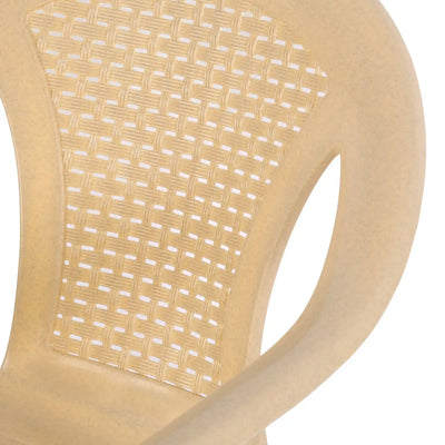 Nilkamal CHR2061 Plastic Arm Chair Close-Up View