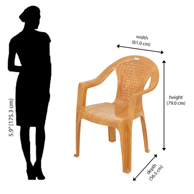 Nilkamal CHR2107 Plastic Arm Chair