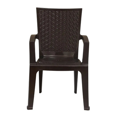 Nilkamal CHR2225 Plastic Arm Chair - Front View