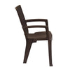 Nilkamal CHR2225 Plastic Arm Chair - Side View