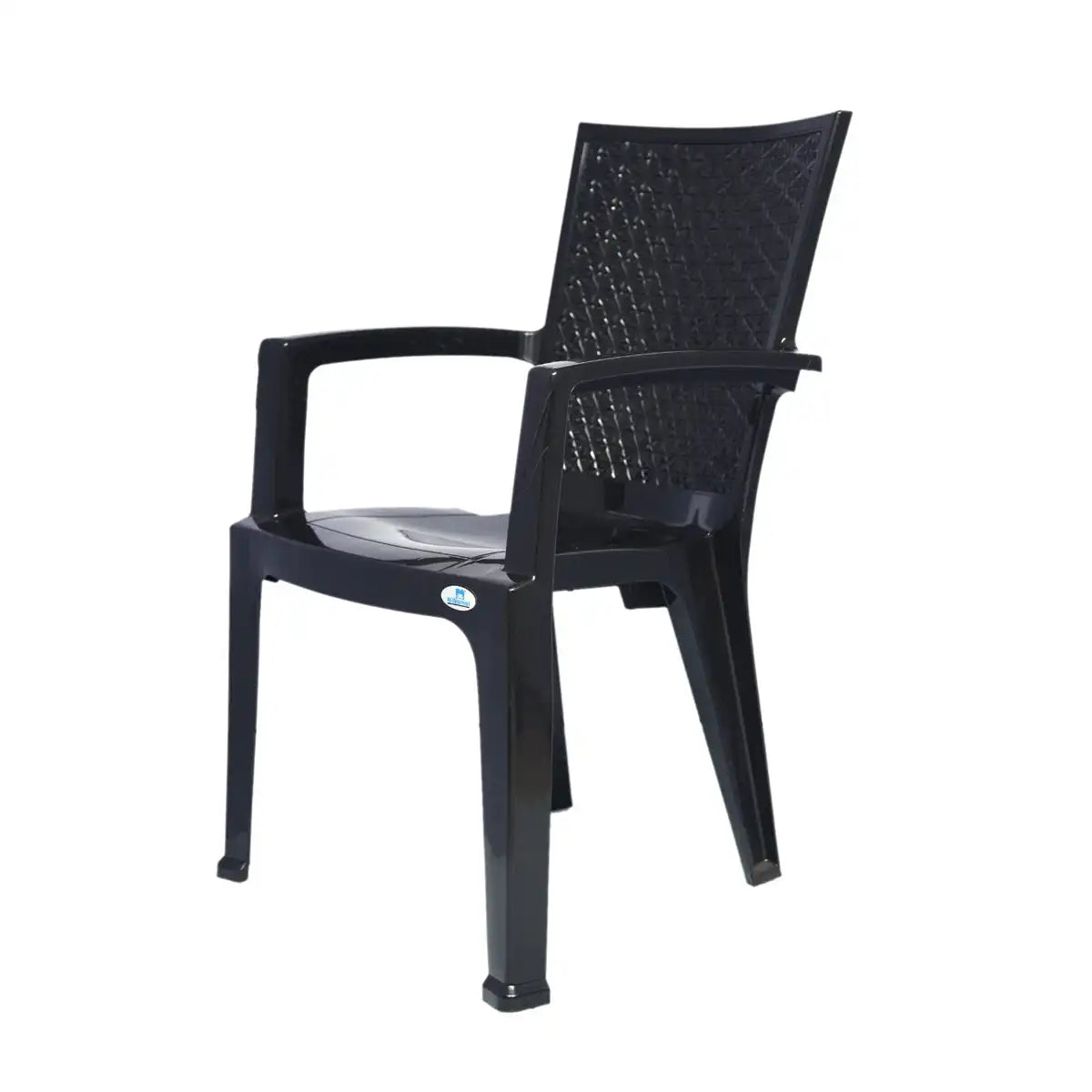 Nilkamal CHR2225 Plastic Arm Chair - Slight Side View-5