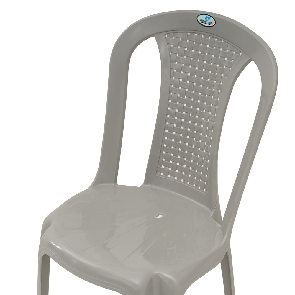 Nilkamal CHR4002 Plastic Armless Chair