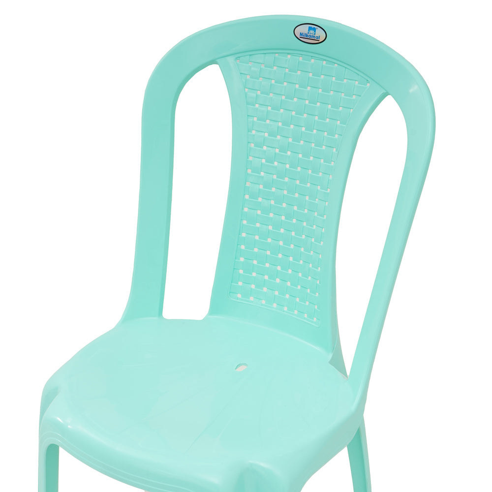 Nilkamal CHR4002 Plastic Armless Chair