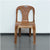 Nilkamal CHR4015 Plastic Armless Chair (Pear Wood)
