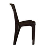 Nilkamal CHR4025 Plastic Armless Chair (Weather Brown)