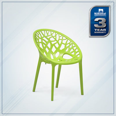 Nilkamal Crystal Polypropylene Armless Chair