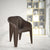 Nilkamal Eeezy Go Plastic Armchair (Season Rust Brown)