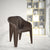 Nilkamal Eeezy Go Plastic Armchair (Season Rust Brown)