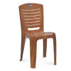 Nilkamal CHR4025 Plastic Armless Chair - Slight Side View