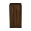 Nilkamal Claymont Engineered Wood Shoe Cabinet - Front View